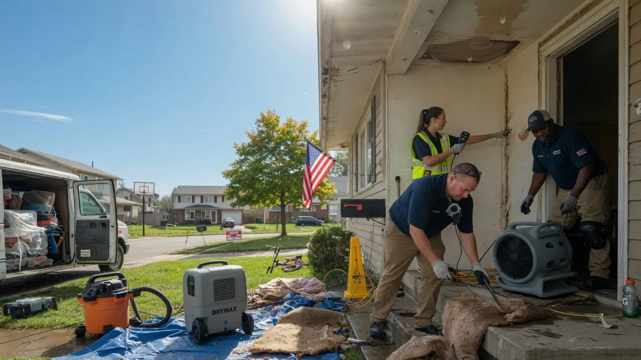 Water Damage Restoration in Belleville, AR near me